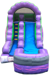purple20slide204 1747269086 Purple Marble Inflatable Water Slide