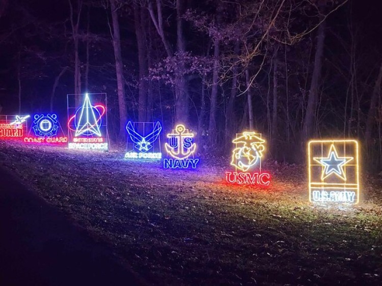 Military Light Display